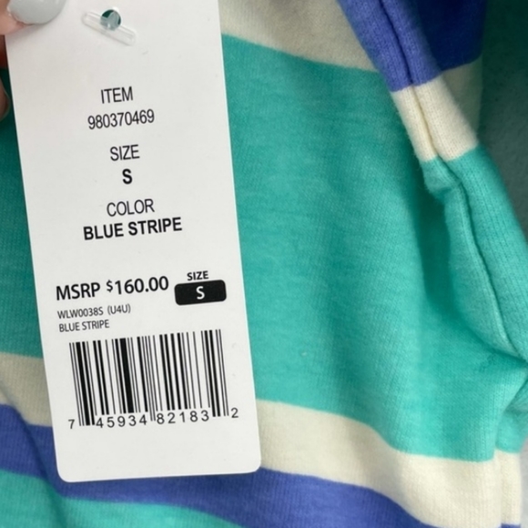 Wildfox Relaxed Fit Striped Sweatshirt and - Picture 8 of 15